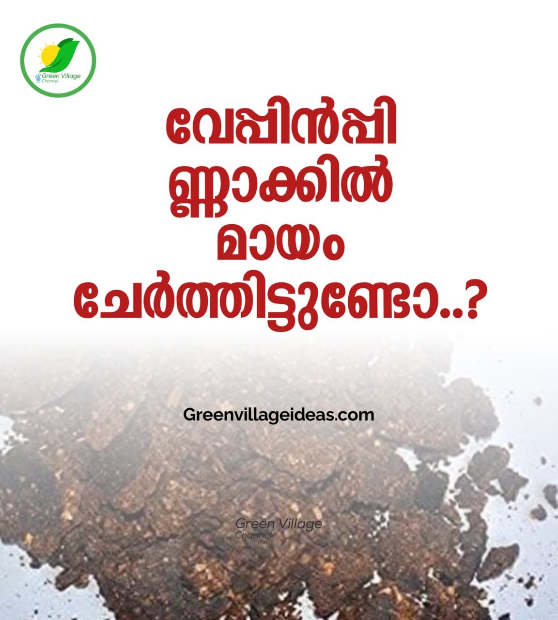 വേപ്പിൻ പ്പിണ്ണാക്കില് മായം ചേര്ത്തിട്ടുണ്ടോ..? 1000876565