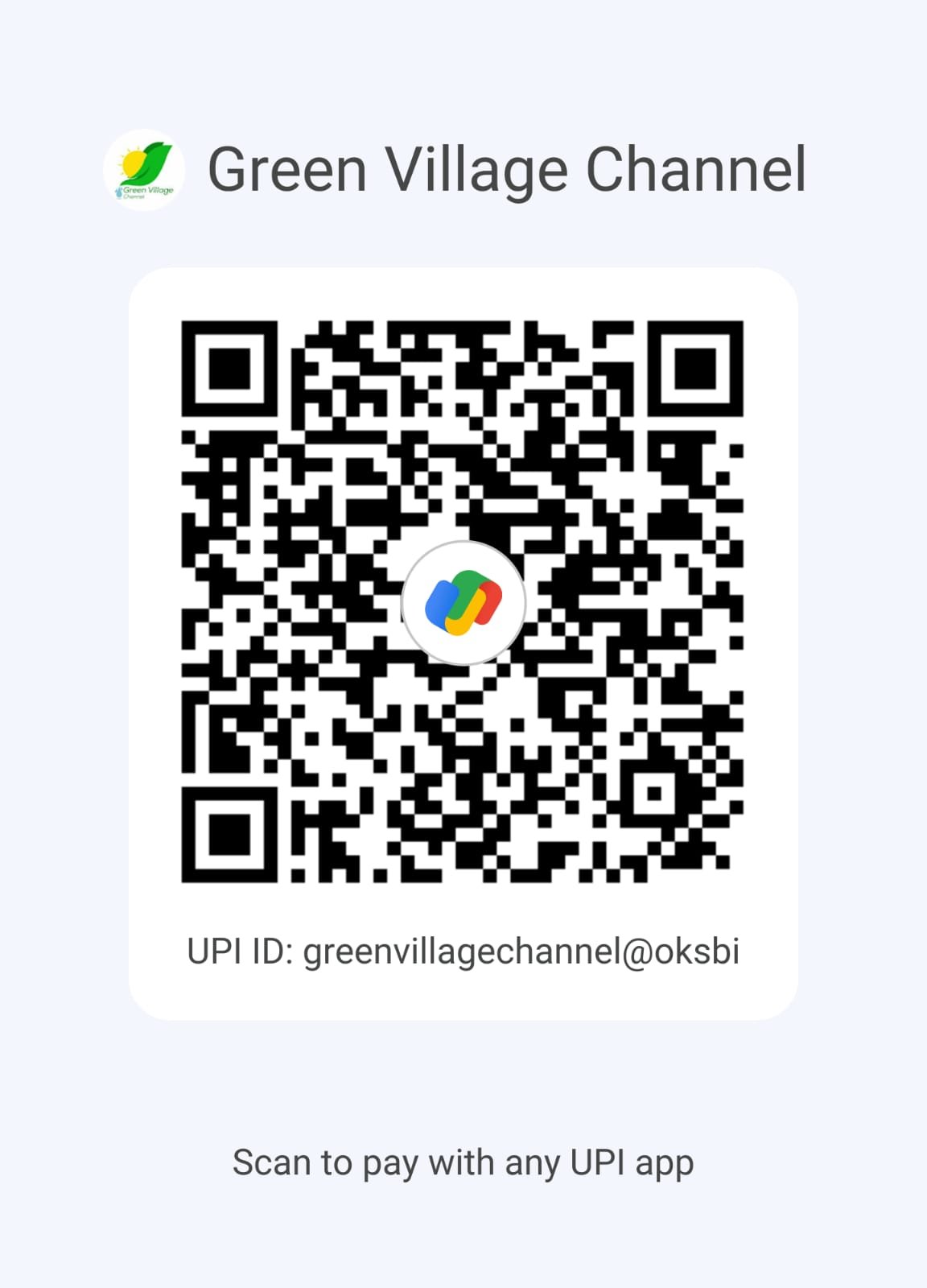 Green Village QR Code