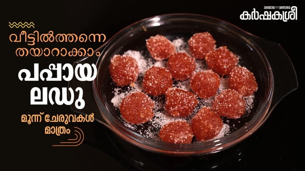 വീട്ടിൽ തന്നെ തയ്യാറാക്കാം പപ്പായ ലഡു | papaya ladu
